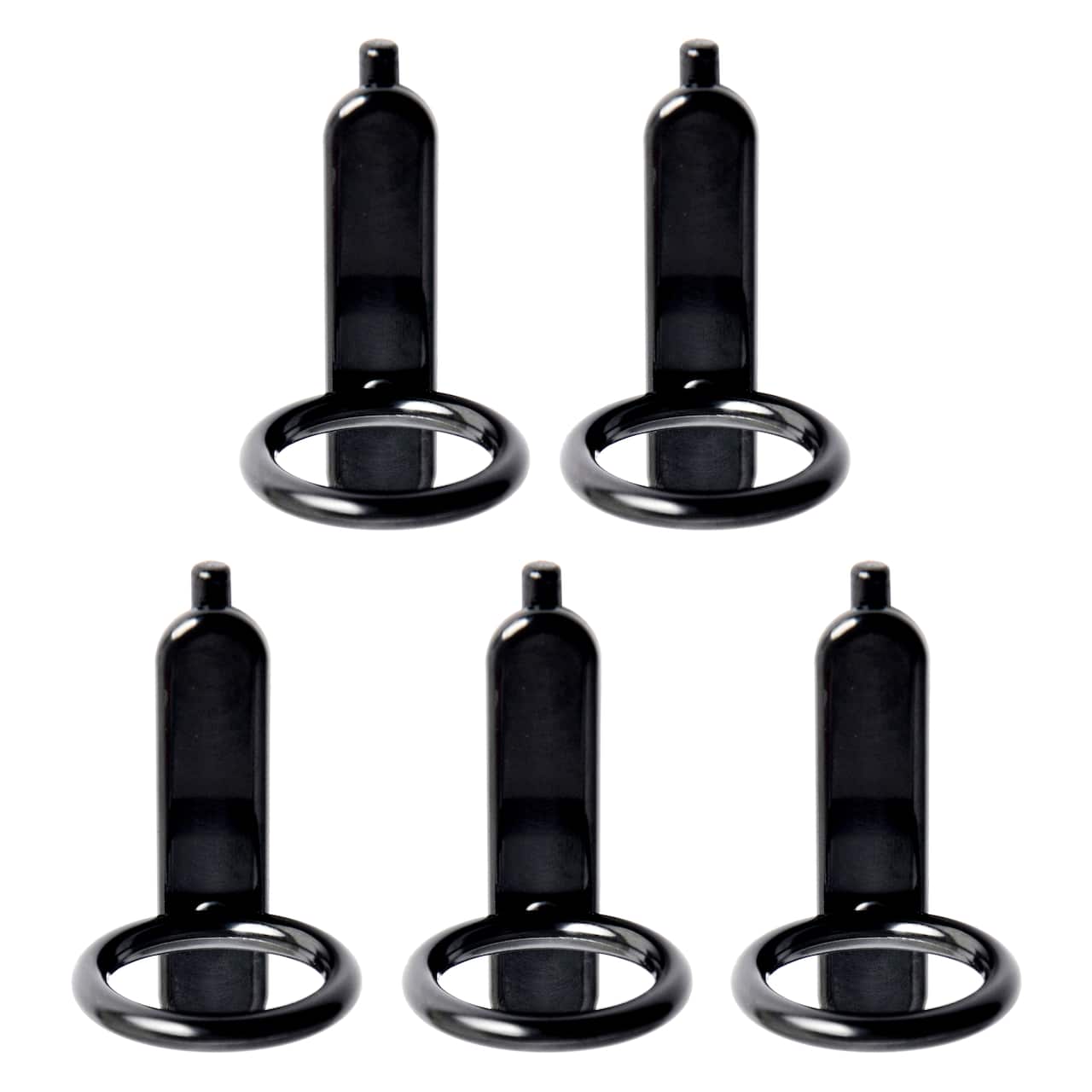 Black Pegboard Tool Holders, 5ct. by Simply Tidy®